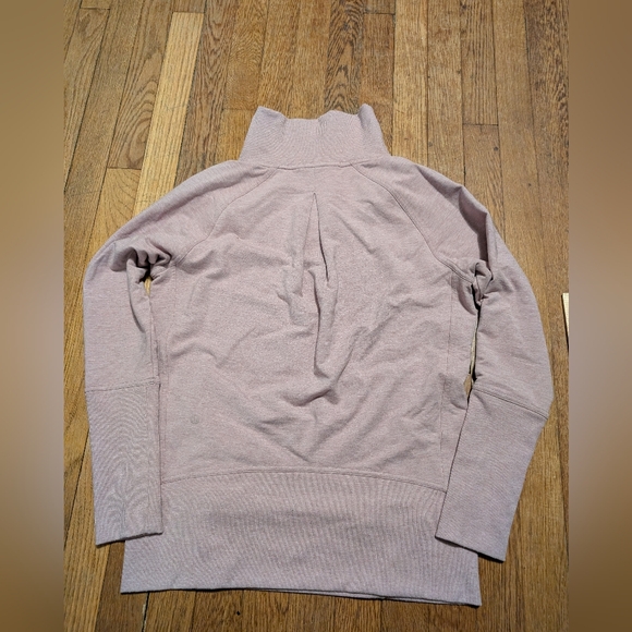 Lululemon High Lines Mock Neck Pullover, Vintage Mauve, Women's 6 - Picture 6 of 8